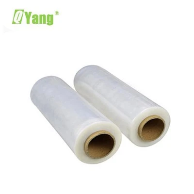 100 Rohmaterial 12 15 17 20 Mikron 80 Gauge Plastikfolie LLDPE Jumbo Roll Stretch Film Hersteller Stretch Film Jumbo Roll